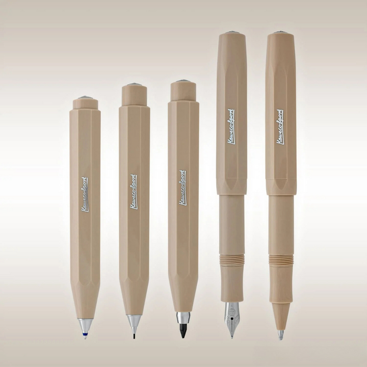 Kaweco Skyline Sport Fountain Pen - Macchiato — flat lay