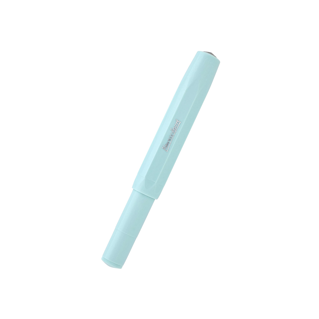 Kaweco Skyline Sport Fountain Pen in Mint — Kaweco fountain pen — precision nib writing instrument, at Cityluxe Singapore stationery store