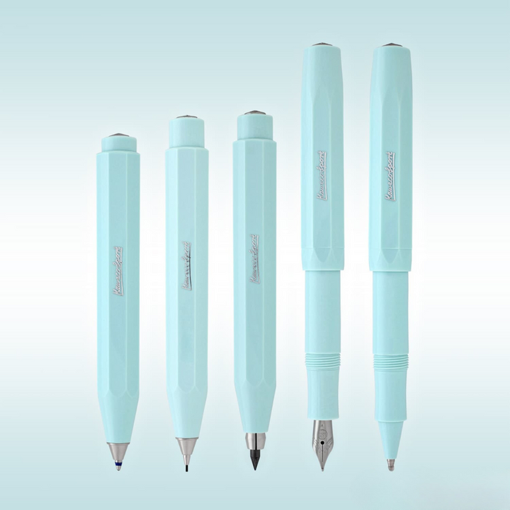 Kaweco Skyline Sport Fountain Pen in Mint — Kaweco fountain pen — precision nib writing instrument, at Cityluxe Singapore stationery store