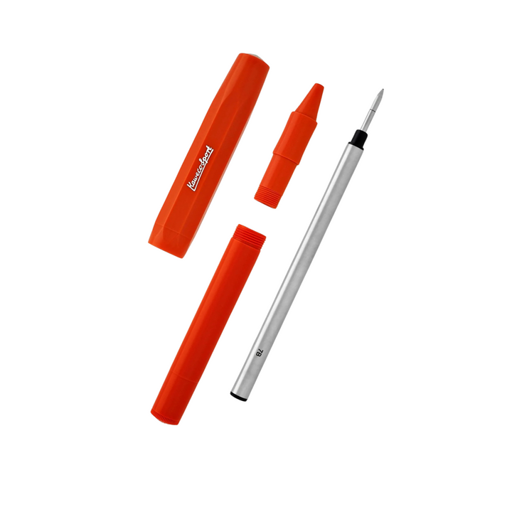 Kaweco Skyline Sport Gel Rollerball Pen - Fox — in use