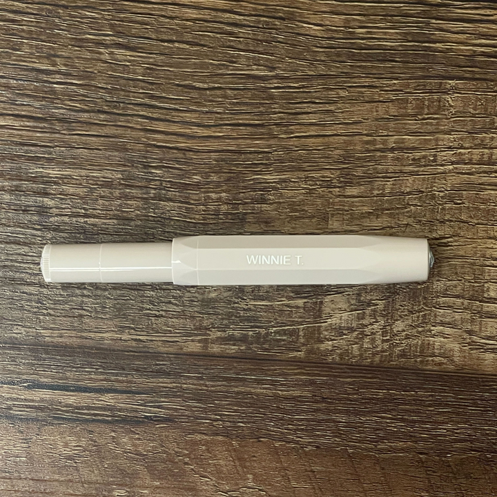 Kaweco Skyline Sport Gel Rollerball Pen - Macchiato — flat lay