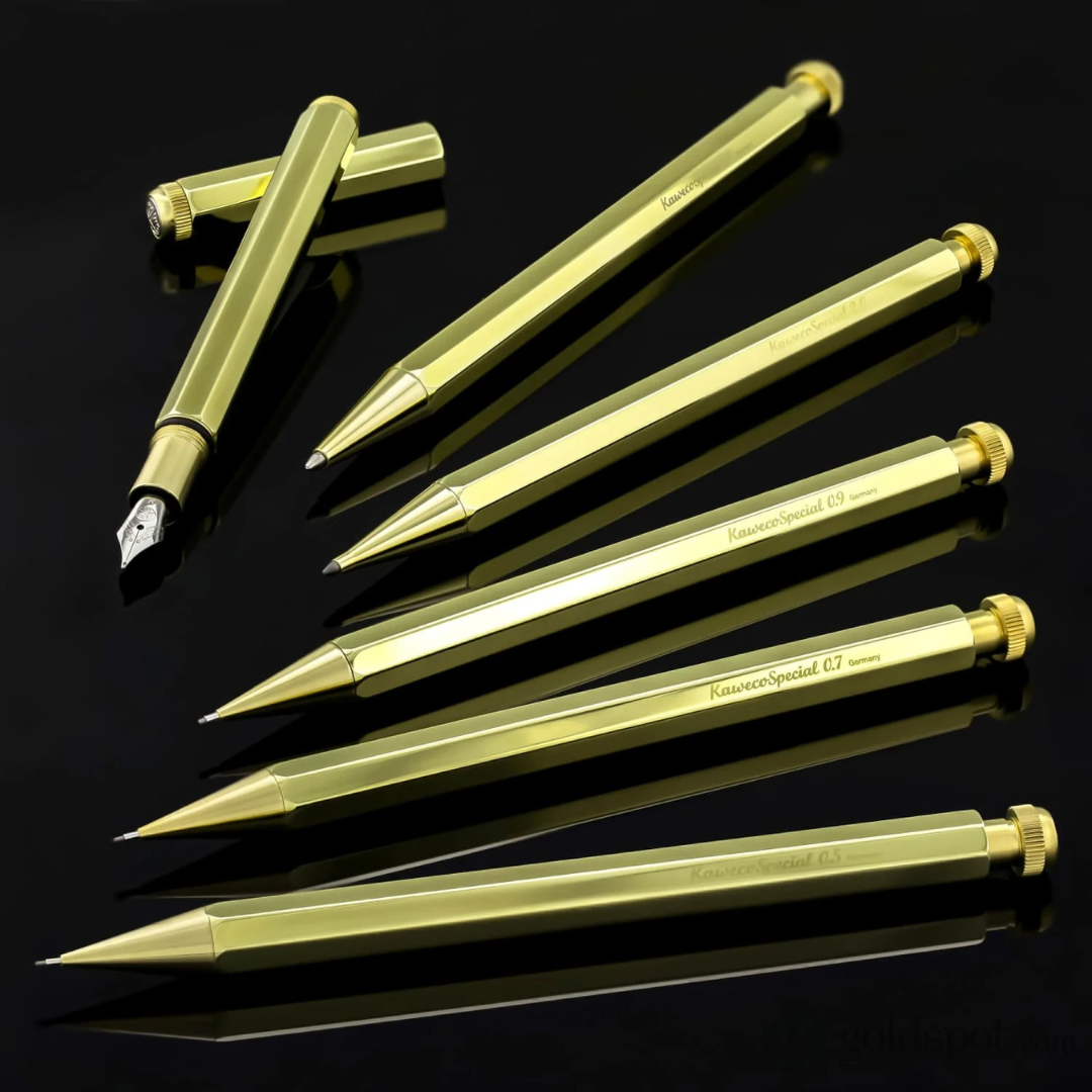 Kaweco Special Ballpoint Pen - Brass — flat lay