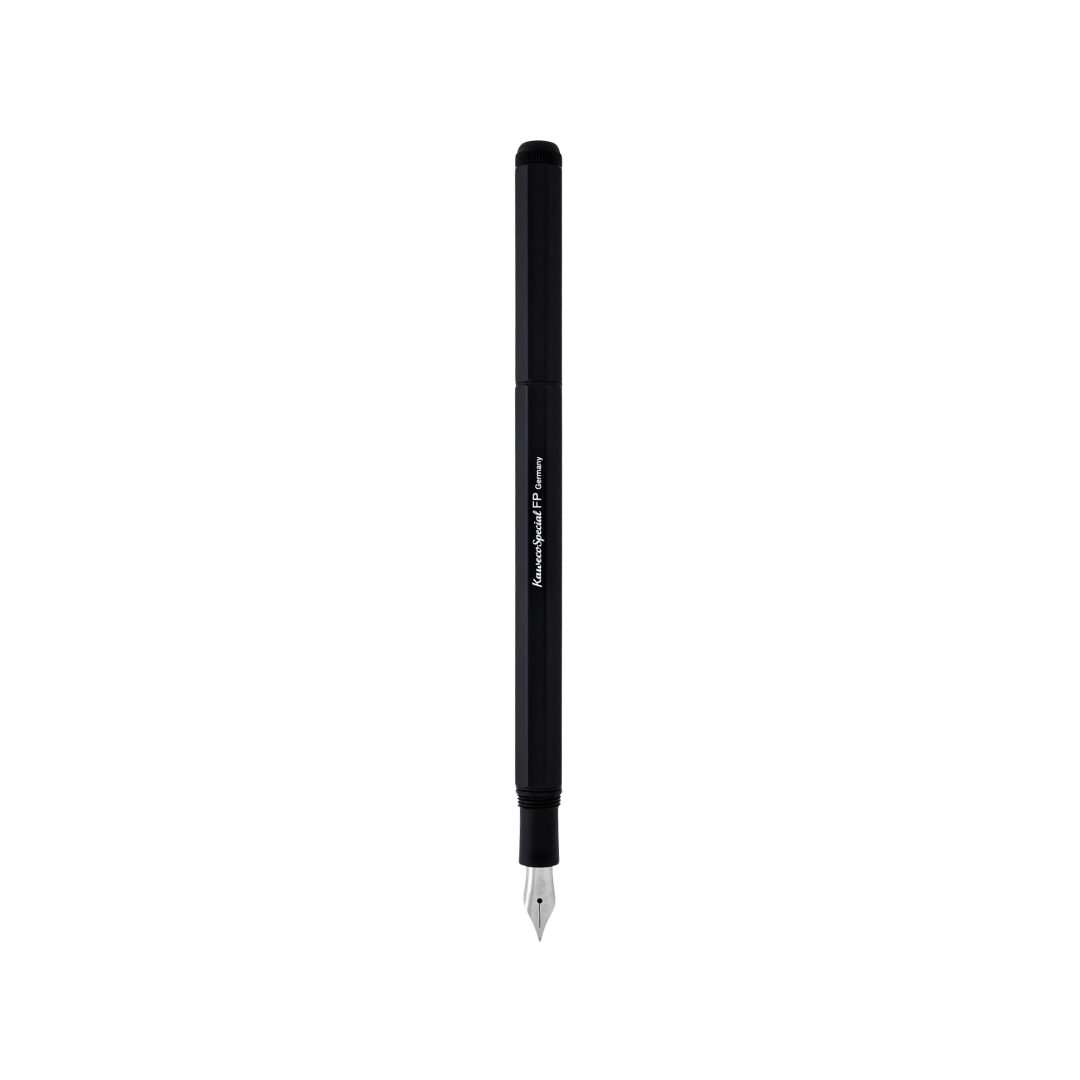 Kaweco Special Fountain Pen - Black — writing at an angle
