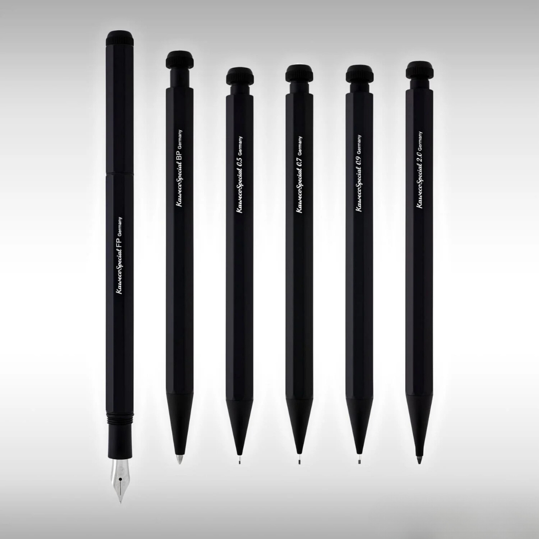 Kaweco Special Fountain Pen - Black — flat lay