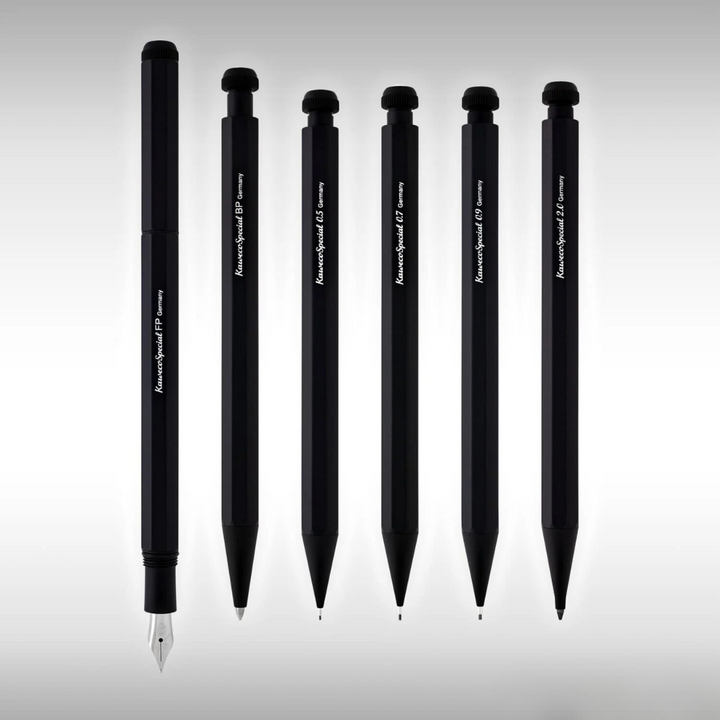 Kaweco Special Fountain Pen - Black — flat lay
