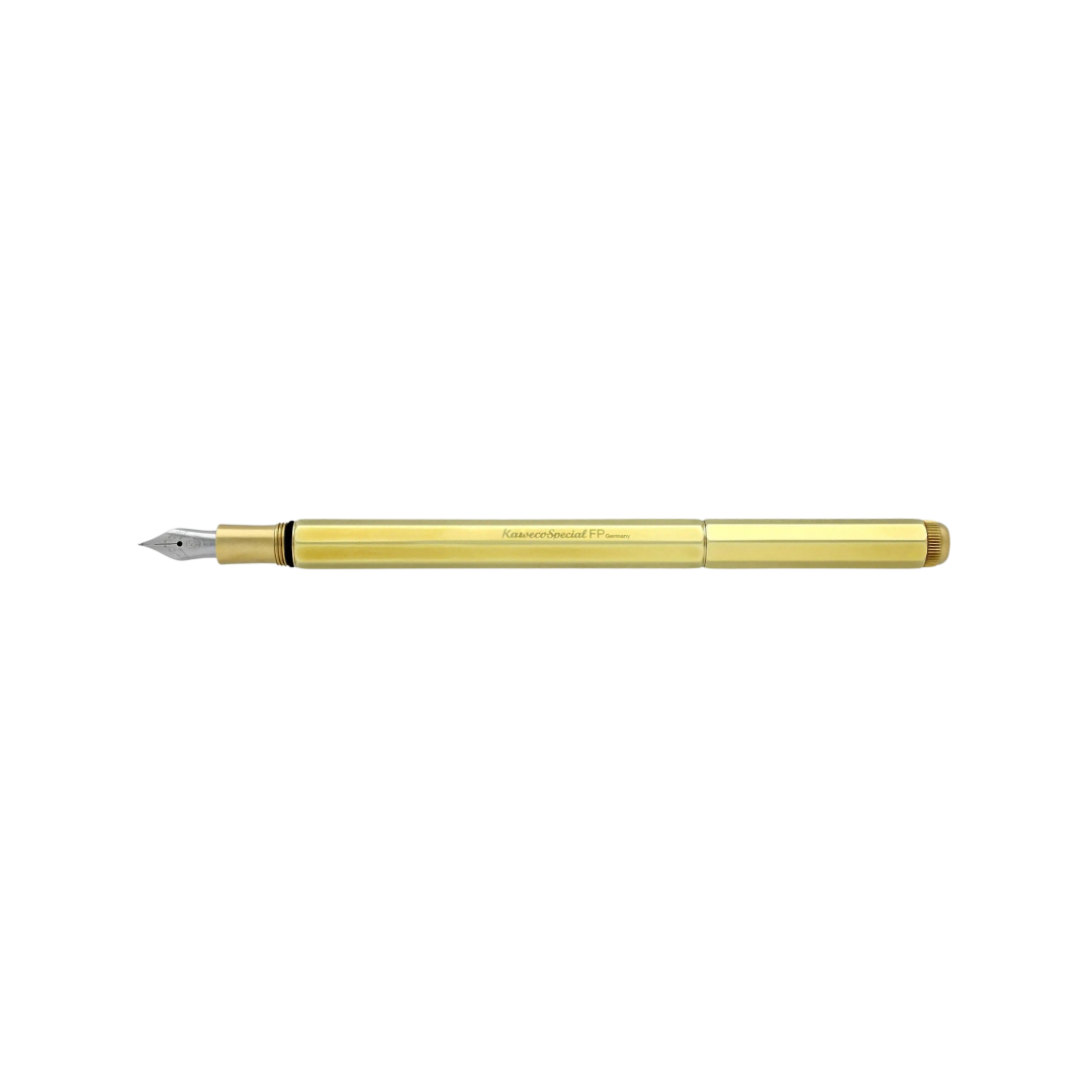 Kaweco Special Fountain Pen - Brass — barrel detail