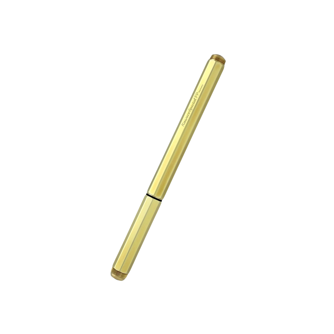 Kaweco Special Fountain Pen - Brass — nib close-up