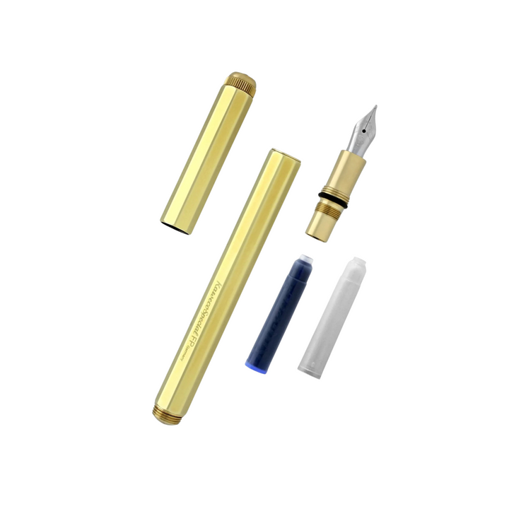 Kaweco Special Fountain Pen - Brass — with packaging