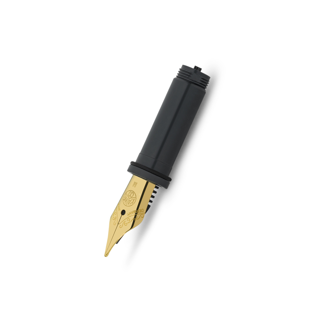 Kaweco Steel Nib Gold-Plated 190 Insert with Thread for PISTON SPORT [Pre-Order] — detail view