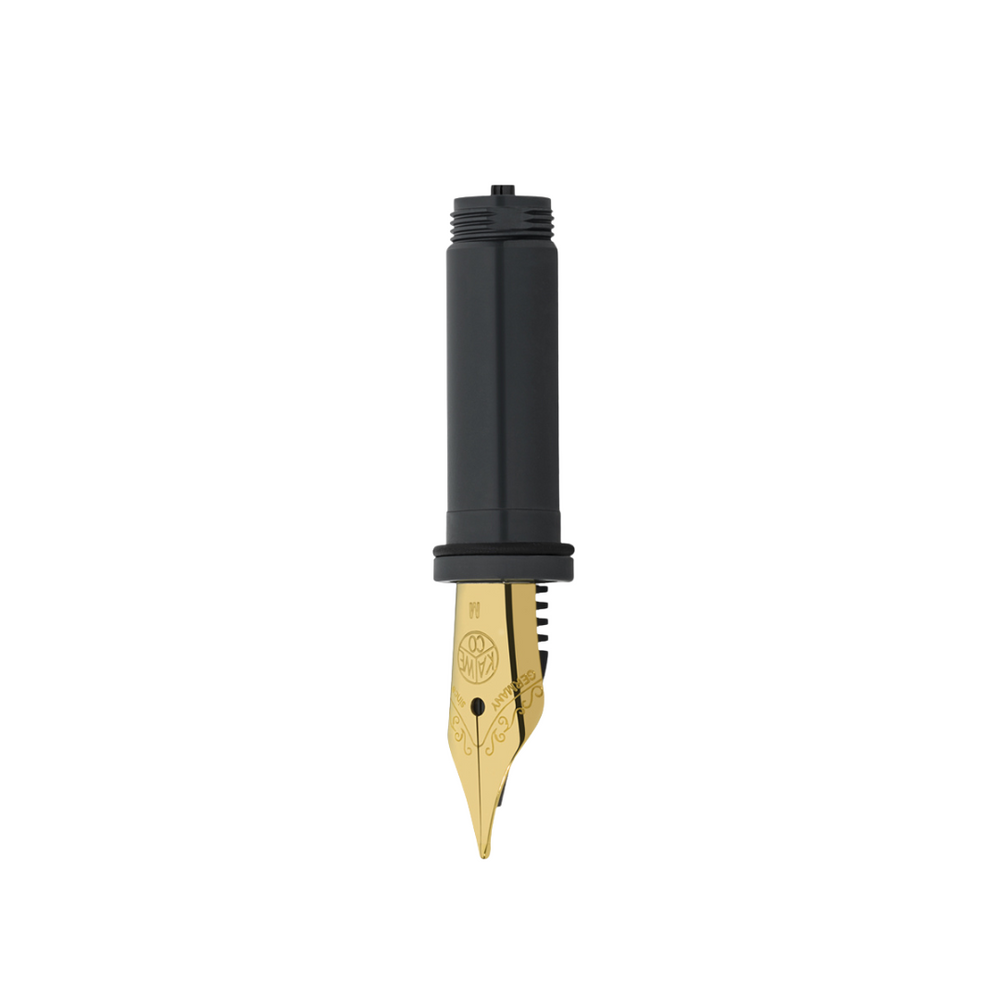 Kaweco Steel Nib Gold-Plated 190 Insert with Thread for PISTON SPORT [Pre-Order] — side view