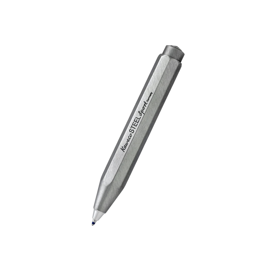 Kaweco Steel Sport Ballpoint Pen — Kaweco ballpoint pen — reliable smooth-writing everyday pen, at Cityluxe Singapore
