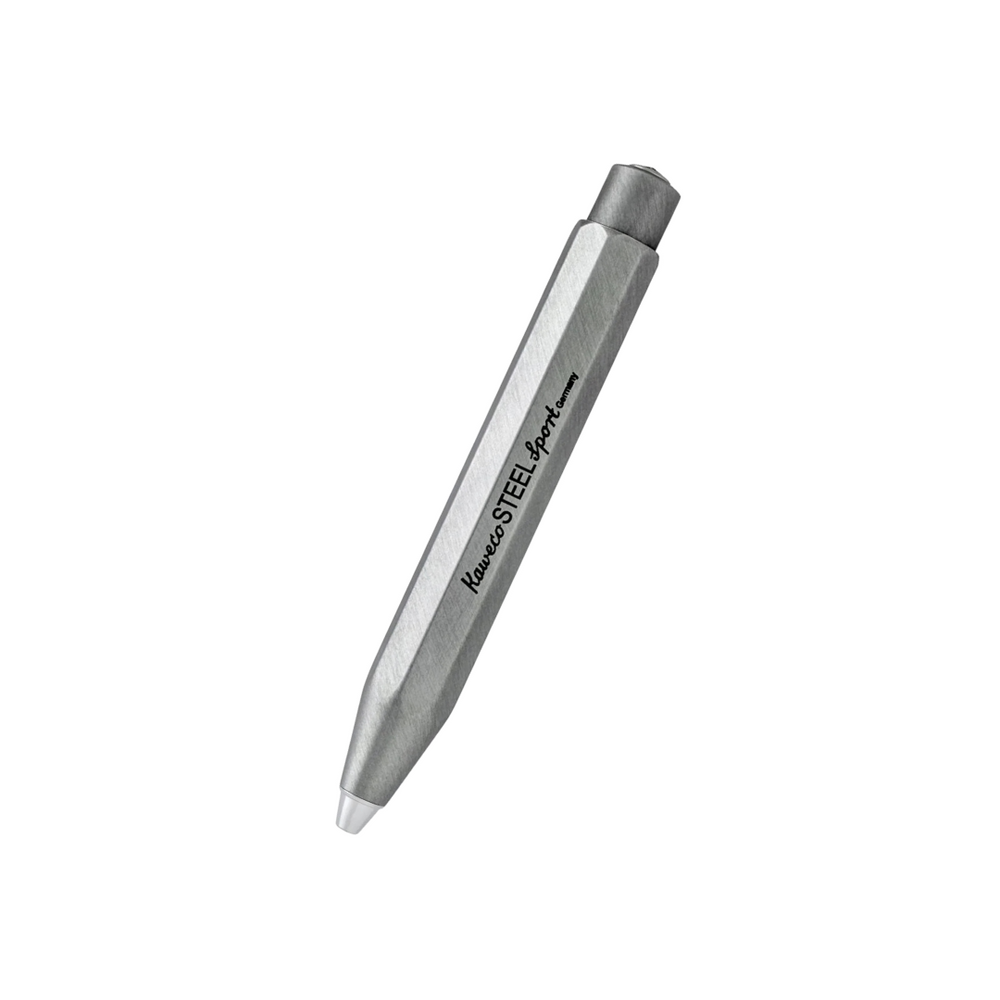 Kaweco Steel Sport Ballpoint Pen — Kaweco ballpoint pen — reliable smooth-writing everyday pen, at Cityluxe Singapore