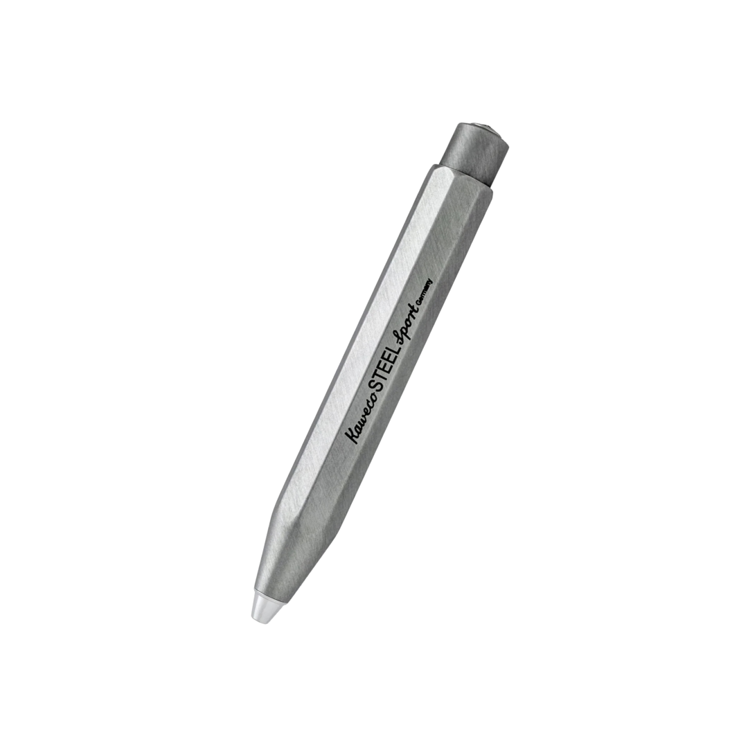 Kaweco Steel Sport Ballpoint Pen — Kaweco ballpoint pen — reliable smooth-writing everyday pen, at Cityluxe Singapore