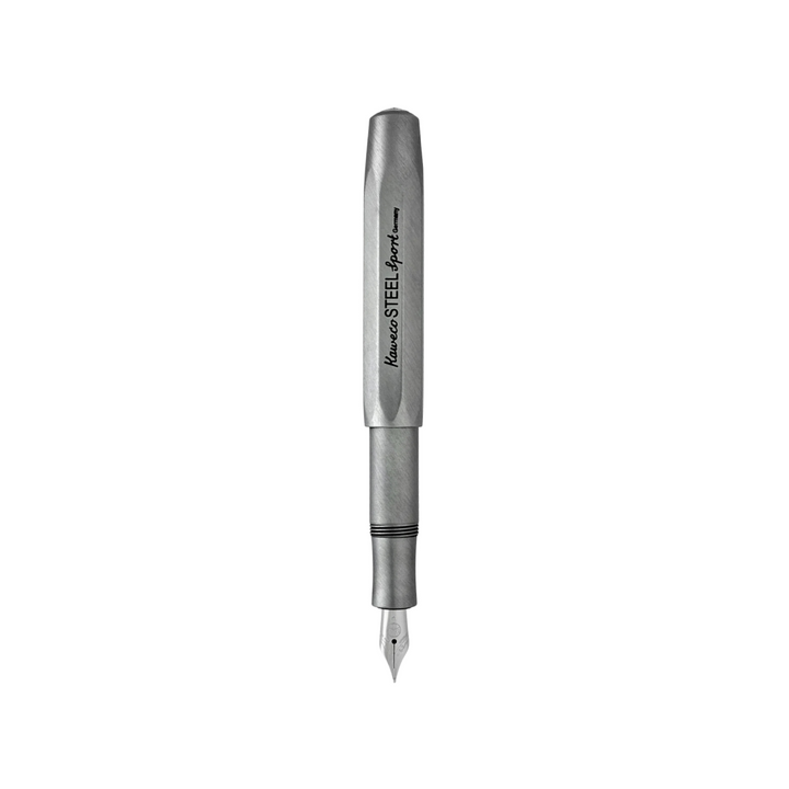 Kaweco Steel Sport Fountain Pen — Kaweco fountain pen — precision nib writing instrument, at Cityluxe Singapore stationery store