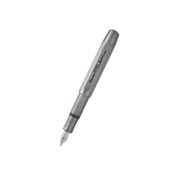Kaweco Steel Sport Fountain Pen — Kaweco fountain pen — precision nib writing instrument, at Cityluxe Singapore stationery store