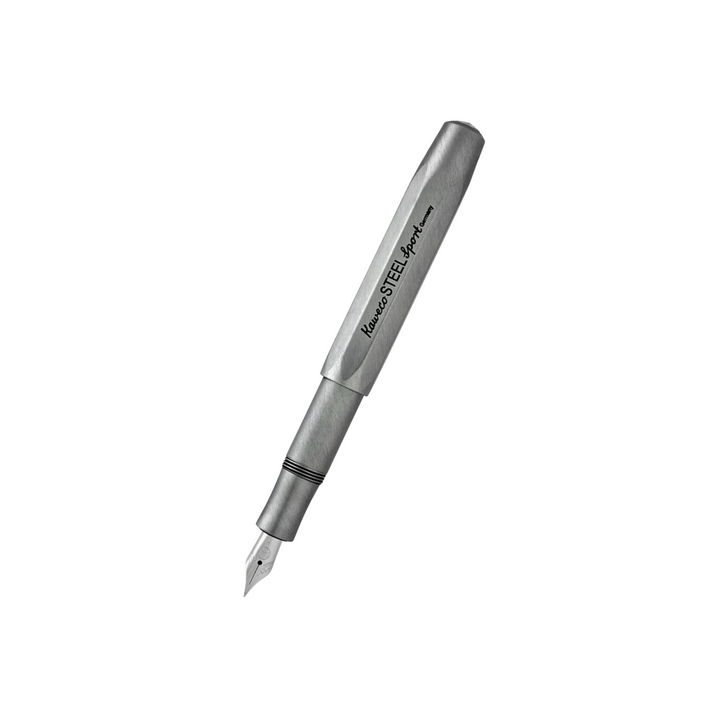 Kaweco Steel Sport Fountain Pen — Kaweco fountain pen — precision nib writing instrument, at Cityluxe Singapore stationery store