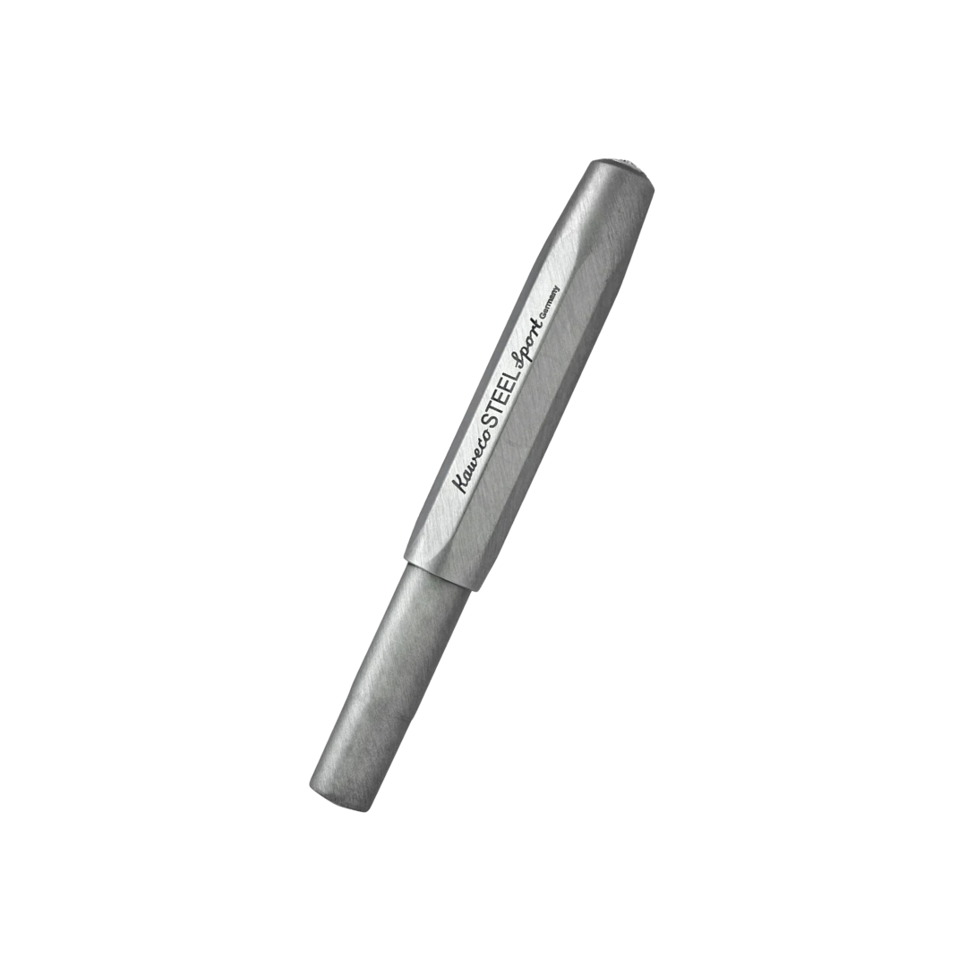 Kaweco Steel Sport Fountain Pen — Kaweco fountain pen — precision nib writing instrument, at Cityluxe Singapore stationery store