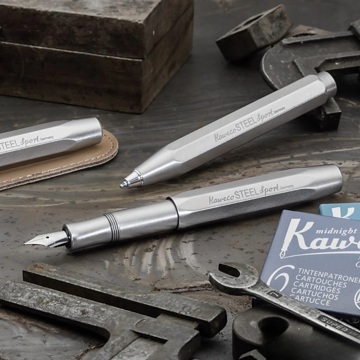 Kaweco Steel Sport Mechanical Pencil — engraving example