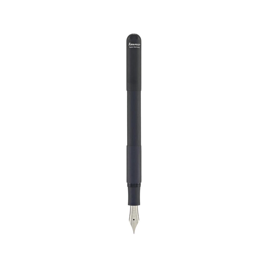 Kaweco Supra Fountain Pen - Black — barrel detail