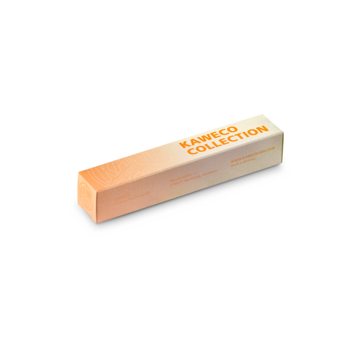 Kaweco Collection Fountain Pen - Apricot Pearl — writing at an angle
