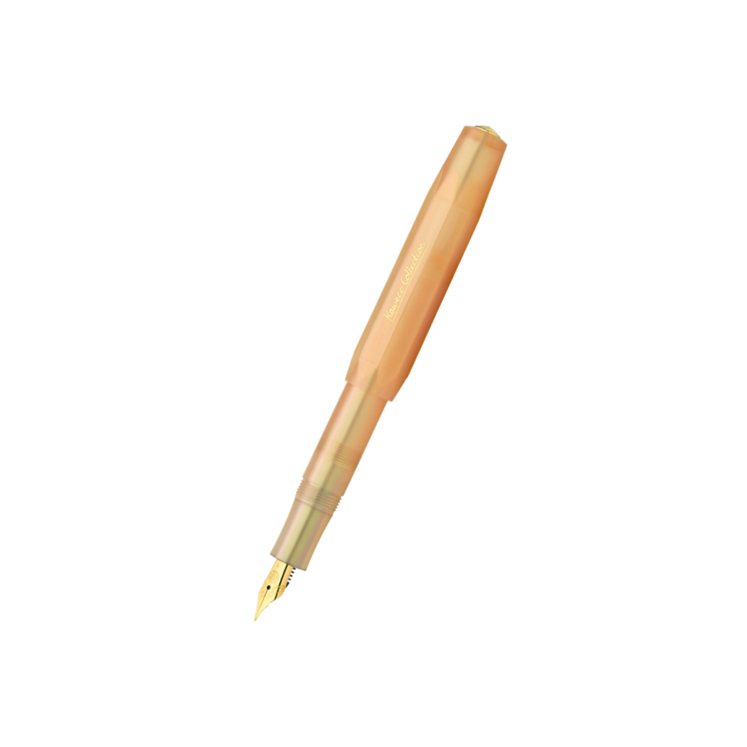 Kaweco Collection Fountain Pen - Apricot Pearl — capped