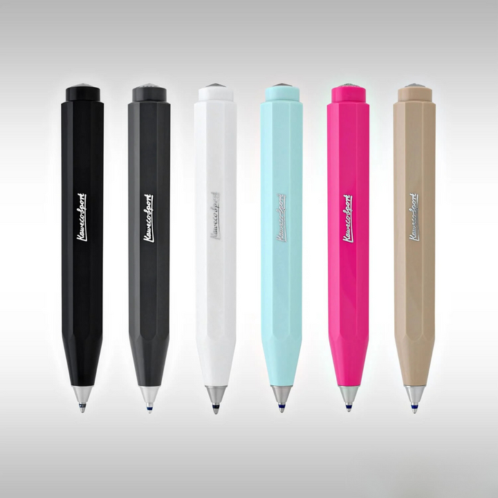 Kaweco Skyline Sport Ballpoint Pen in Mint — Kaweco ballpoint pen — reliable smooth-writing everyday pen, at Cityluxe Singapore