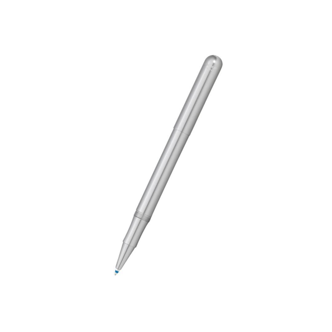 Kaweco Liliput Ballpoint Pen with Cap - Silver — capped