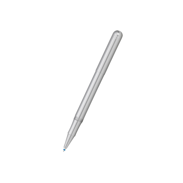 Kaweco Liliput Ballpoint Pen with Cap - Silver — capped