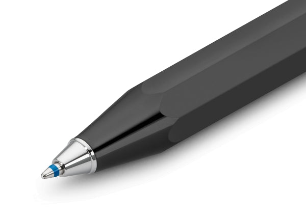 Kaweco Skyline Sport Ballpoint Pen - Black — barrel detail