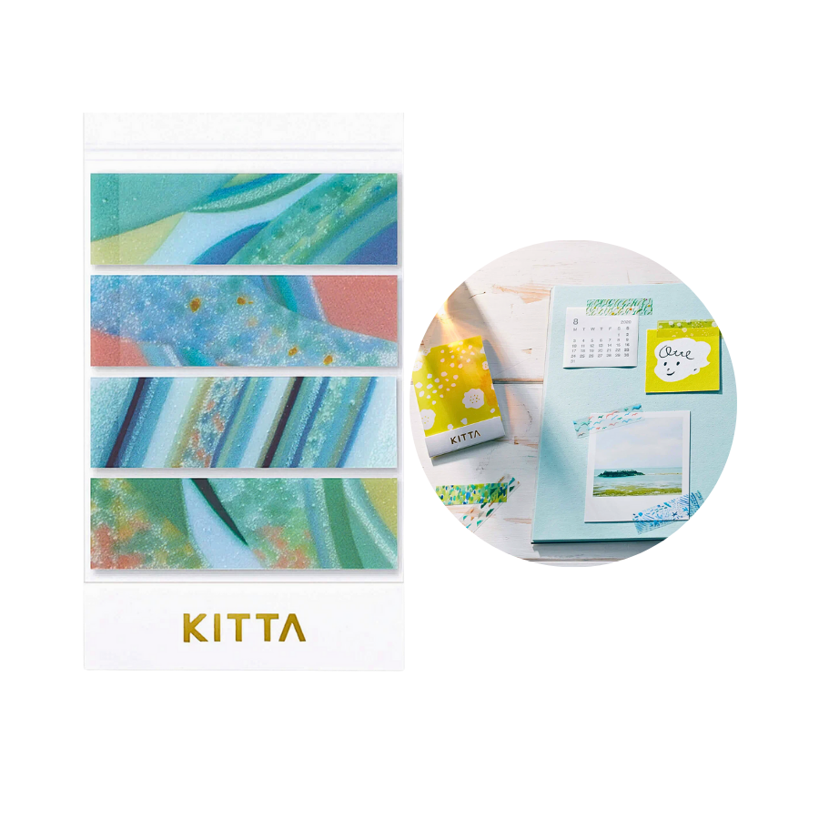 KITTA Masking Tape - Clear Glass — roll front