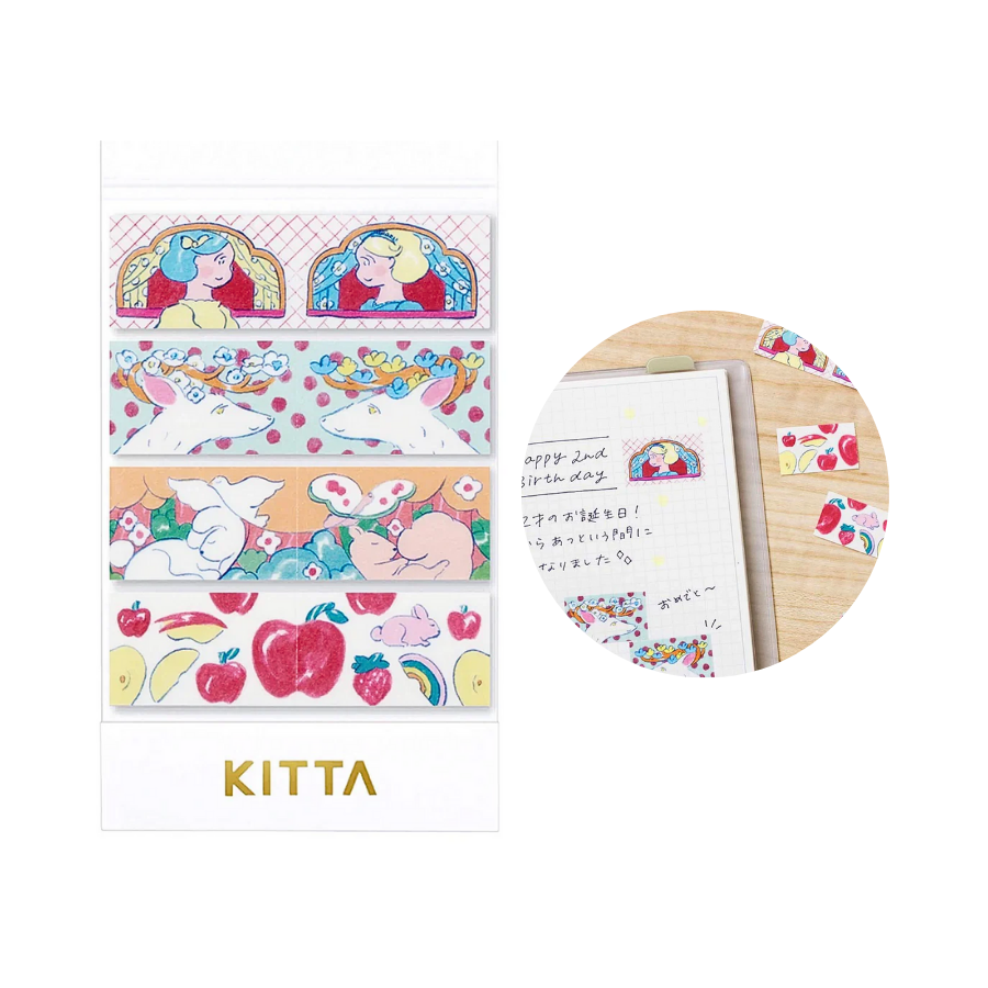 KITTA Masking Tape - Symmetry — roll front