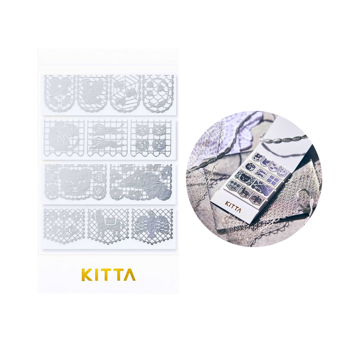 (DD) KITTA Masking Tape - Lace — roll front