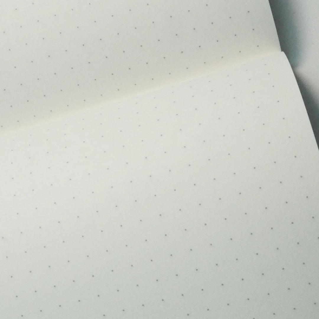 KOKUYO Thin Paper Notebook (A5) Century Edition - Dot Grid — open spread