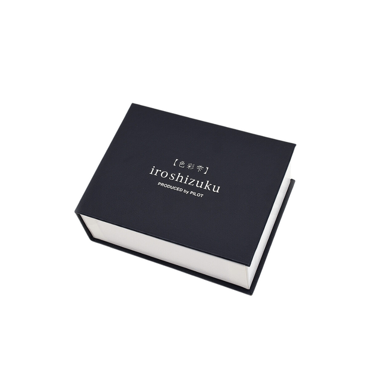 Pilot Iroshizuku 15ml Ink Bottle - Kon-peki (Deep Blue) — with pen