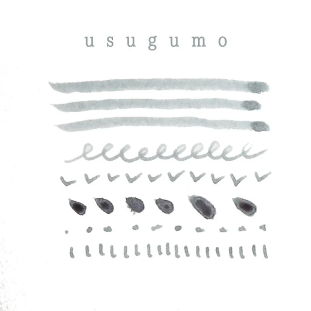 Kyoto Ink Kyo-no-oto 40ml Bottled Ink - Usugumo — cap detail