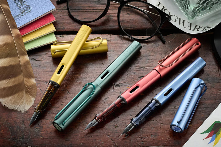 Lamy AL-Star Fountain Pen in Slytherin (Harry Potter Special Edition) — Lamy fountain pen — precision nib writing instrument, at Cityluxe Singapore stationery store