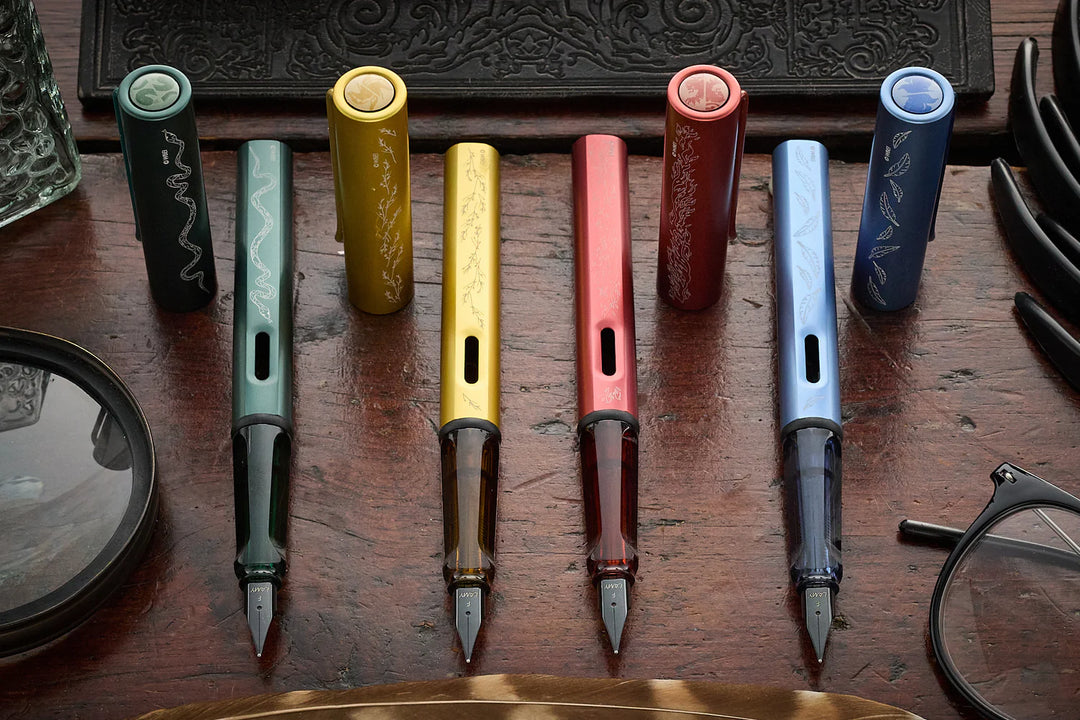 Lamy AL-Star Fountain Pen in Slytherin (Harry Potter Special Edition) — Lamy fountain pen — precision nib writing instrument, at Cityluxe Singapore stationery store