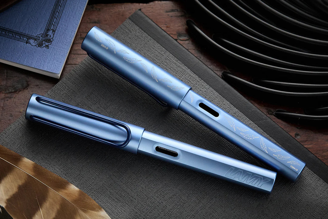 Lamy AL-Star Fountain Pen - Ravenclaw (Harry Potter Special Edition) — flat lay
