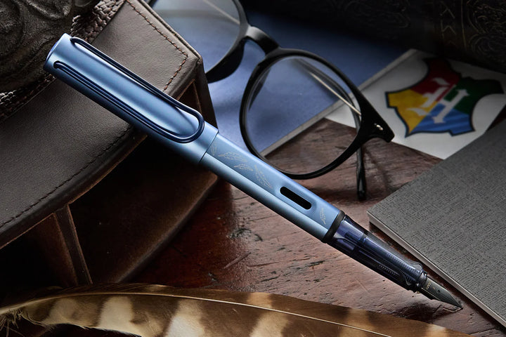 Lamy AL-Star Fountain Pen - Ravenclaw (Harry Potter Special Edition) — flat lay