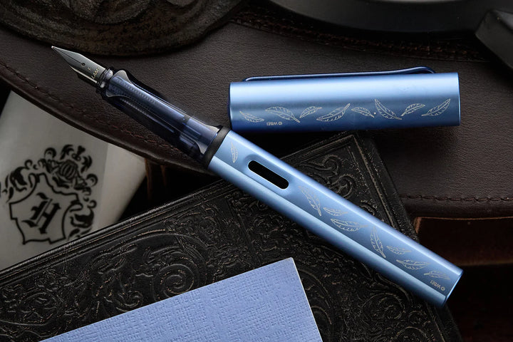 Lamy AL-Star Fountain Pen - Ravenclaw (Harry Potter Special Edition) — flat lay
