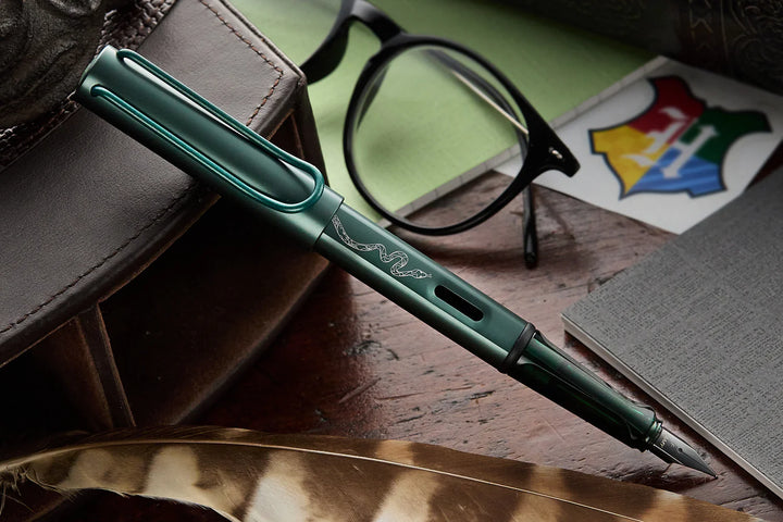 Lamy AL-Star Fountain Pen in Slytherin (Harry Potter Special Edition) — Lamy fountain pen — precision nib writing instrument, at Cityluxe Singapore stationery store