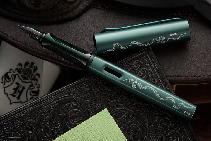 Lamy AL-Star Fountain Pen in Slytherin (Harry Potter Special Edition) — Lamy fountain pen — precision nib writing instrument, at Cityluxe Singapore stationery store