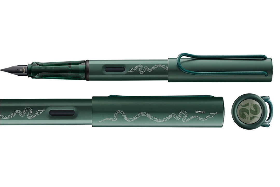 Lamy AL-Star Fountain Pen in Slytherin (Harry Potter Special Edition) — Lamy fountain pen — precision nib writing instrument, at Cityluxe Singapore stationery store