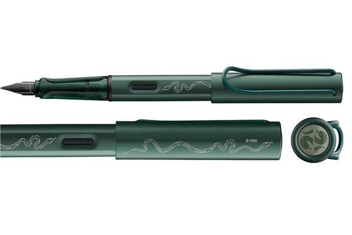 Lamy AL-Star Fountain Pen in Slytherin (Harry Potter Special Edition) — Lamy fountain pen — precision nib writing instrument, at Cityluxe Singapore stationery store