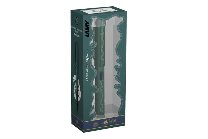 Lamy AL-Star Fountain Pen in Slytherin (Harry Potter Special Edition) — Lamy fountain pen — precision nib writing instrument, at Cityluxe Singapore stationery store