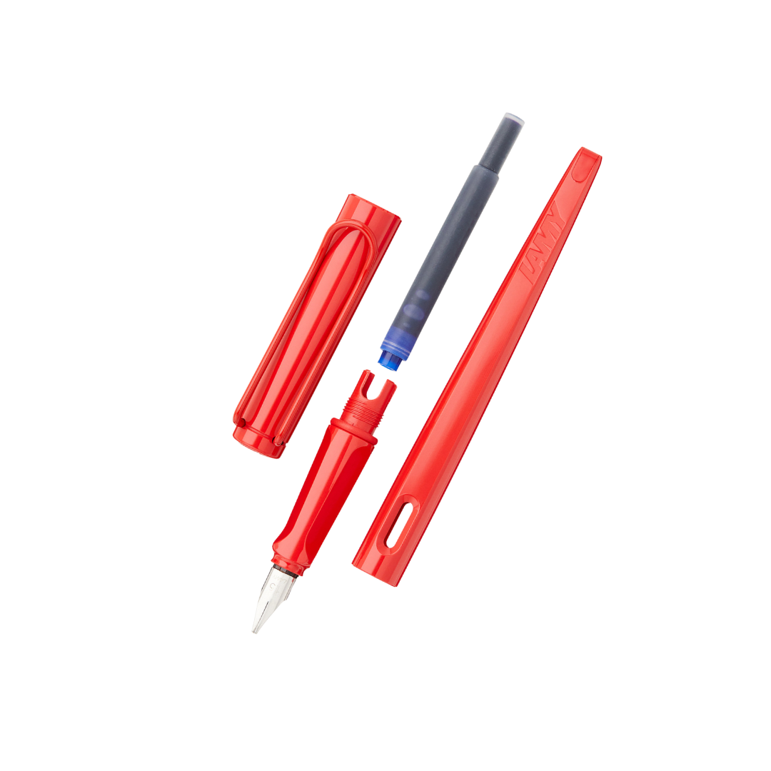 LAMY Joy Strawberry Fountain Pen (Special Edition) — nib close-up