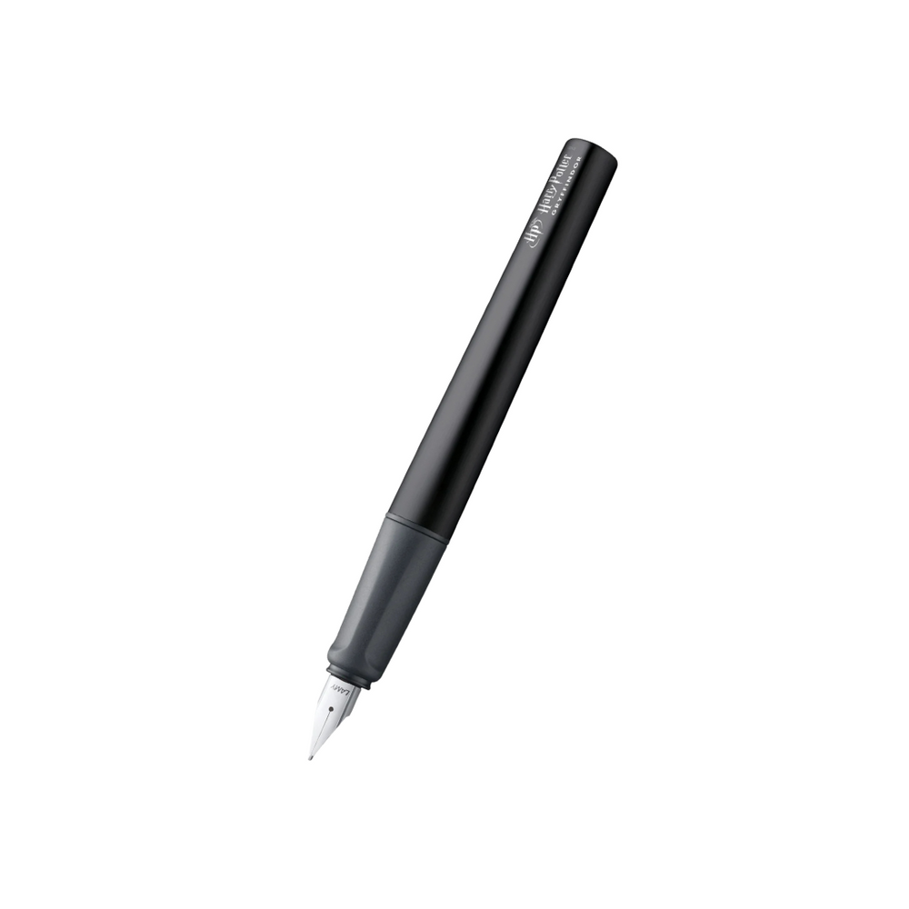 LAMY Nexx Fountain Pen - Gryffindor — uncapped with cap posted