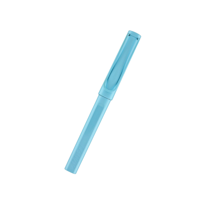 LAMY Safari Deelite Rollerball Pen -  Aqua Sky (Special Edition) — barrel detail