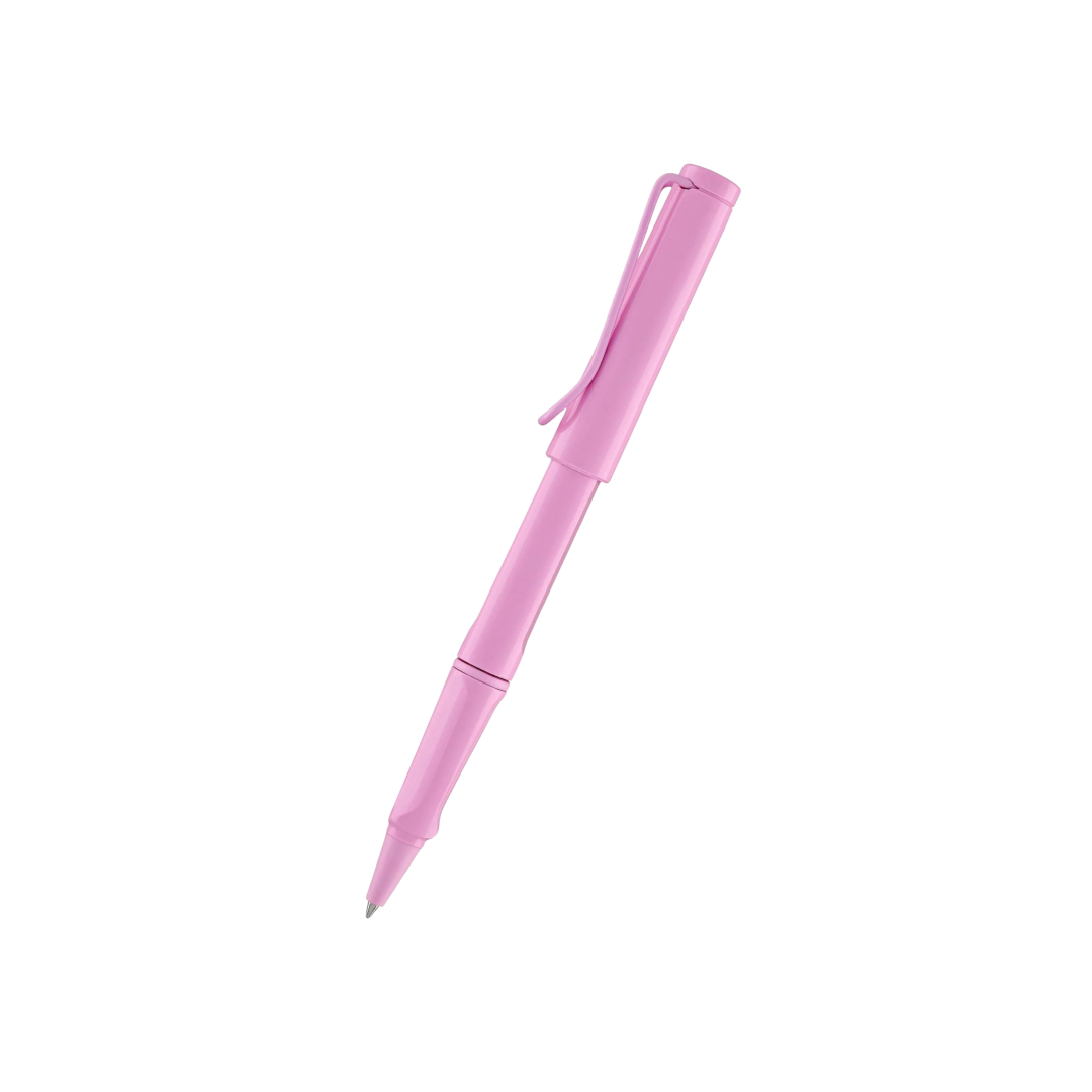 LAMY Safari Deelite Rollerball Pen in Light Rose (Special Edition) — Lamy rollerball pen — fluid gel ink writing instrument, at Cityluxe Singapore