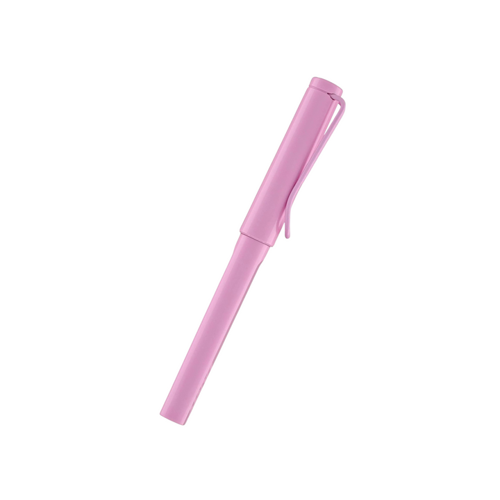LAMY Safari Deelite Rollerball Pen in Light Rose (Special Edition) — Lamy rollerball pen — fluid gel ink writing instrument, at Cityluxe Singapore